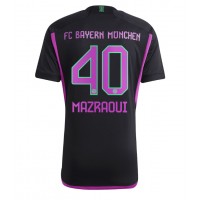 Fotbalové Dres Bayern Munich Noussair Mazraoui #40 Venkovní 2023-24 Krátký Rukáv